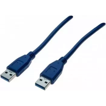 EXERTIS CONNECT USB 3.0 kabel A stekker naar A stekker 2m blauw 532477