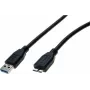 Exertis Connect USB 3.1 Gen 1 kabel, USB-A stekker naar Micro-USB B stekker, 1 m, zwart 532473