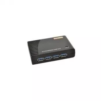 EXSYS EX-1125 4-poorts USB 3.0 hub - 5Gbps, aluminium, desktop