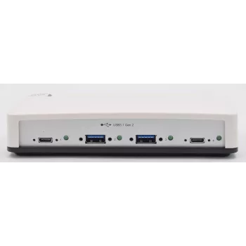EXSYS EX-1250V industriële 4-poorts USB 3.2 Gen 2 hub met DIN-rail-, wand- en rackmontage