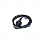 EXSYS EX-1304 USB-naar-RS-232 seriële adapterkabel met Prolific PL2303-chipset, 0,8m, zwart