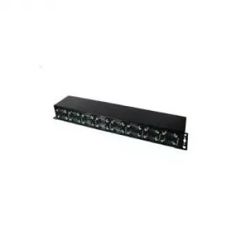 EXSYS EX-1316HMV 16-poorts USB naar RS-232 seriële adapter, rackmount, FTDI-chipset, 921,6 Kbps, metalen behuizing