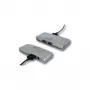 EXSYS EX-1334V Industriële 4-poorts USB naar RS-232 seriële adapter met FTDI-chipsets, 15kV ESD-beveiliging, metalen behuizing