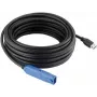 EXSYS EX-1406 USB 3.2 Gen 1 actieve verlengkabel 10m zwart