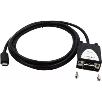 EXSYS EX-2311-2 USB 2.0 naar RS-232 serieel adapter met FTDI chipset, 0,8 m kabel, bus-powered