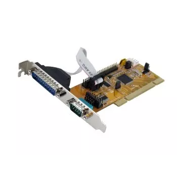 EXSYS EX-43063 2-poorts RS-232 PCI Express seriële adapterkaart met ASIX AX99100-chipset, 921,6 Kbps, low-profile-beugel meegeleverd
