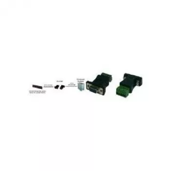 EXSYS EX-47999 nullmodem-adapter DB9 bus naar DB9 bus RS-232 seriële koppeling