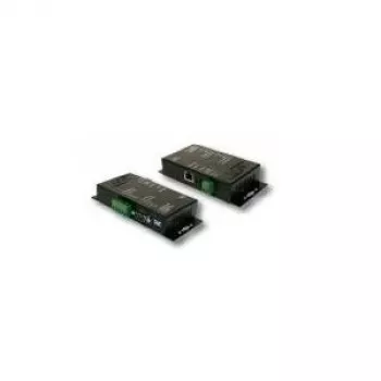 EXSYS EX-6051POEIS industriële PoE extender / repeater, 10/100 Mbit/s, IEEE 802.3at, DIN-rail montage, metalen behuizing, -40 tot 75°C