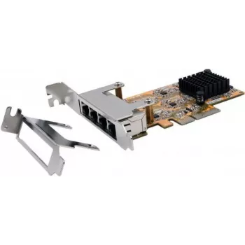 EXSYS EX-6074-3 Gigabit Ethernet PCIe x1 netwerkkaart, low profile, RJ45, Realtek RTL8111G