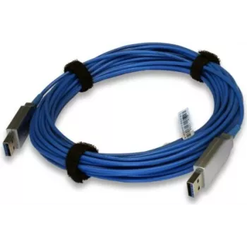 EXSYS EX-K1680 Actieve USB 3.2 Gen 1 verlengkabel 10m, USB-A stekker naar bus, blauw
