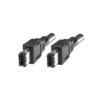 EXSYS FireWire 1394-kabel 6-pin naar 6-pin, 3,0 m, zwart, 400 Mbps EX-K6802