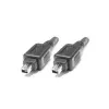 EXSYS FireWire 400 kabel 4-pin naar 4-pin, 1,5 m, zwart (EX-K6821)