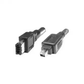 EXSYS FireWire 400 kabel 6-pin naar 4-pin, 1,5 m, zwart EX-K6811