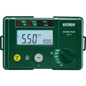 Extech MG310 isolatietester 250V 500V 1000V 5,5 GΩ