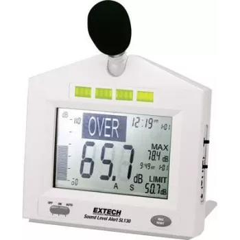 EXTECH SL130G geluidsniveaumonitor datalogger, 30-130 dB, USB, A/C-weging