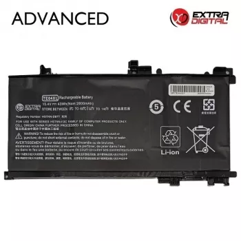 Extra Digital Advanced 2800mAh Li-ion accu voor HP TE04XL (15,4 V, 43,12 Wh, 4 cellen)