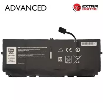 Extra Digital Advanced 6000mAh 11.1V 6-cell Li-Ion laptopaccu voor Dell Latitude E6400 E6410 E6500 E6510 Precision M2400 M4400 M4500 (vervangt 722KK, 0722KK, 312-0625, 312-0633, 312-0634, 312-0763, 312-0844, D608J, D800J, GW240, GW252, HP277, HP287, HP