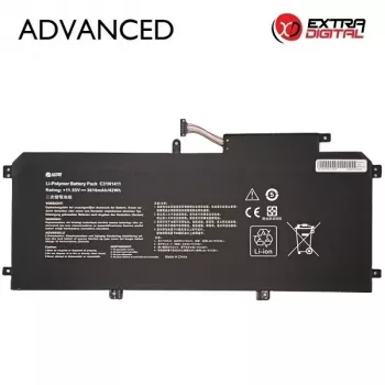 Extra Digital Advanced laptopaccu voor ASUS C31N1411 - 3610mAh, 11,4V, 3-cellen Li-ion (zwart)