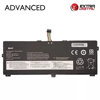 Extra Digital Advanced laptopaccu voor Lenovo L18L3P72 - 4200mAh, 11.52V, 48.38Wh, 3-cels Li-Ion, zwart