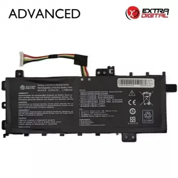 Extra Digital Advanced NB432561 vervangende accu voor ASUS VivoBook 15 (C21N1818-1, 4150mAh, 7.7V, Li-ion)