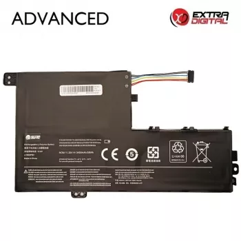 Extra Digital Advanced NB483068 laptopaccu voor Lenovo L15M3PB0 – 3400mAh 11,1V Li-Ion vervanger