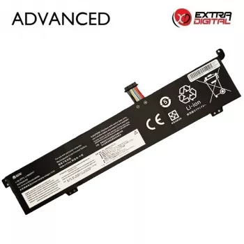 Extra Digital Advanced vervangende laptopaccu voor Lenovo, compatibel met L19L3PF3/L19M3PF7, 4100mAh, 11.52V, 3 cellen