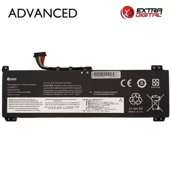 Extra Digital Advanced Vervangende laptop-accu voor Lenovo L21M4PC0 – 3750mAh, 15.36V, 57Wh, 4-cels Li-ion (Zwart)