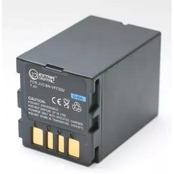 EXTRA DIGITAL vervangende accu voor JVC BN-VF733U – 7,2 V, 3300 mAh Li-Ion (DV00DV1085)
