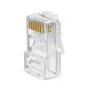 EXTRA DIGITAL RJ45 UTP Cat5e modulaire stekker (8P8C, 50µ verguld, 100 stuks)