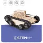 EXTRA DIGITAL Houtbouwpakket Elektrische Tank, leermodel