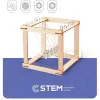 EXTRA DIGITAL Houten bouwset Newton's Cradle, leermodel