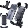 Extralink Anti-Shock fietshouder voor smartphone op het stuur - zwart