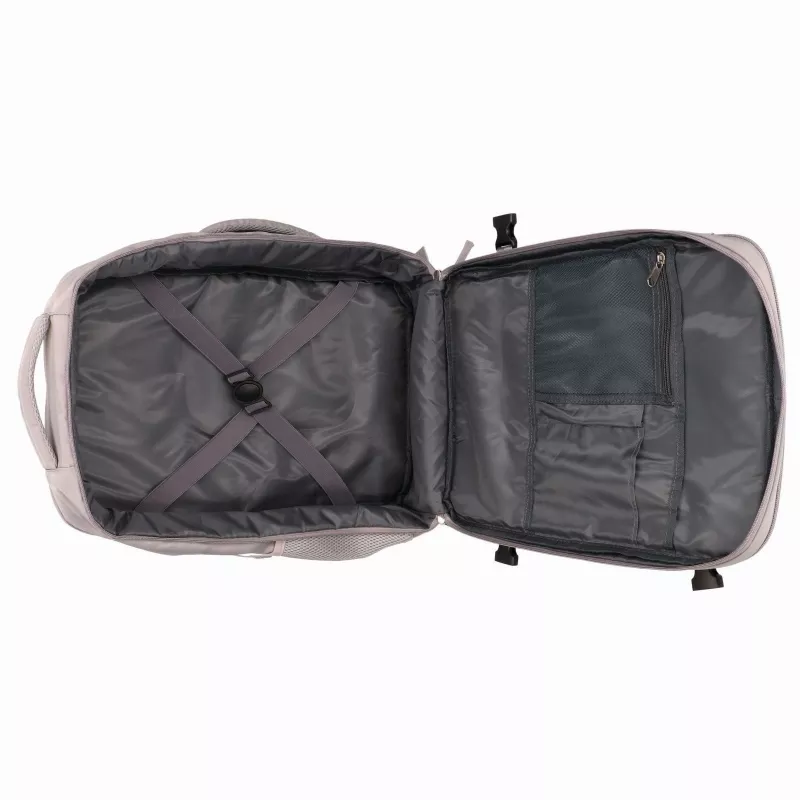 EXTRALINK Black Forest KM03 Cabin Rugzak 45x20x30 cm met 2 Toilettassen – grijs