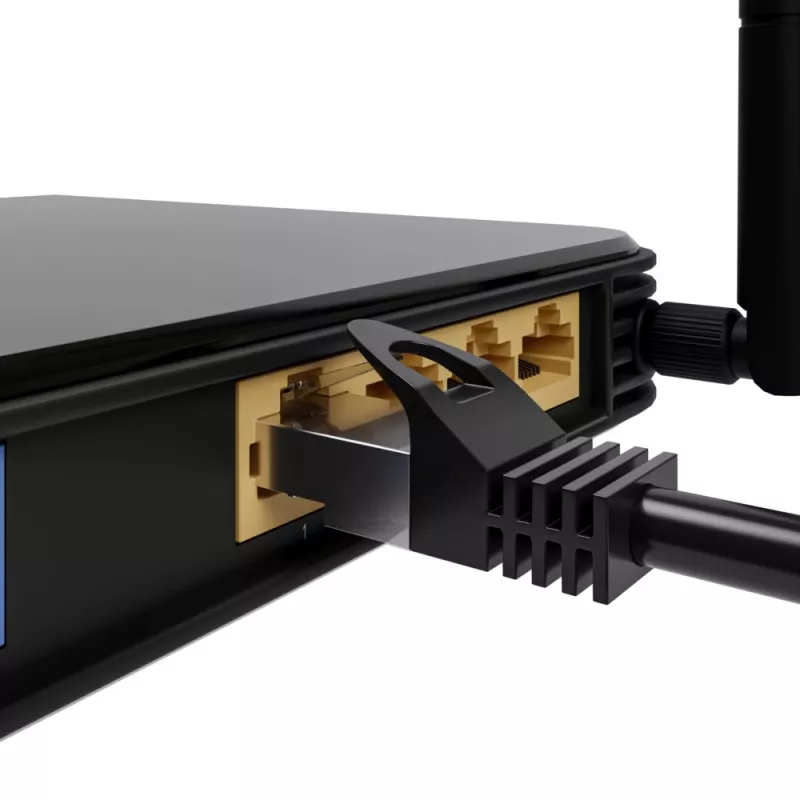 Extralink Cat.5e FTP LAN-patchkabel 10m, koper netwerk twisted pair
