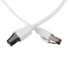 EXTRALINK CAT.8 U/FTP 20m 40G platte kabel, afgeschermd, patchkabel, koper, wit