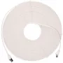 EXTRALINK CAT.8 U/FTP 20m 40G platte kabel, afgeschermd, patchkabel, koper, wit