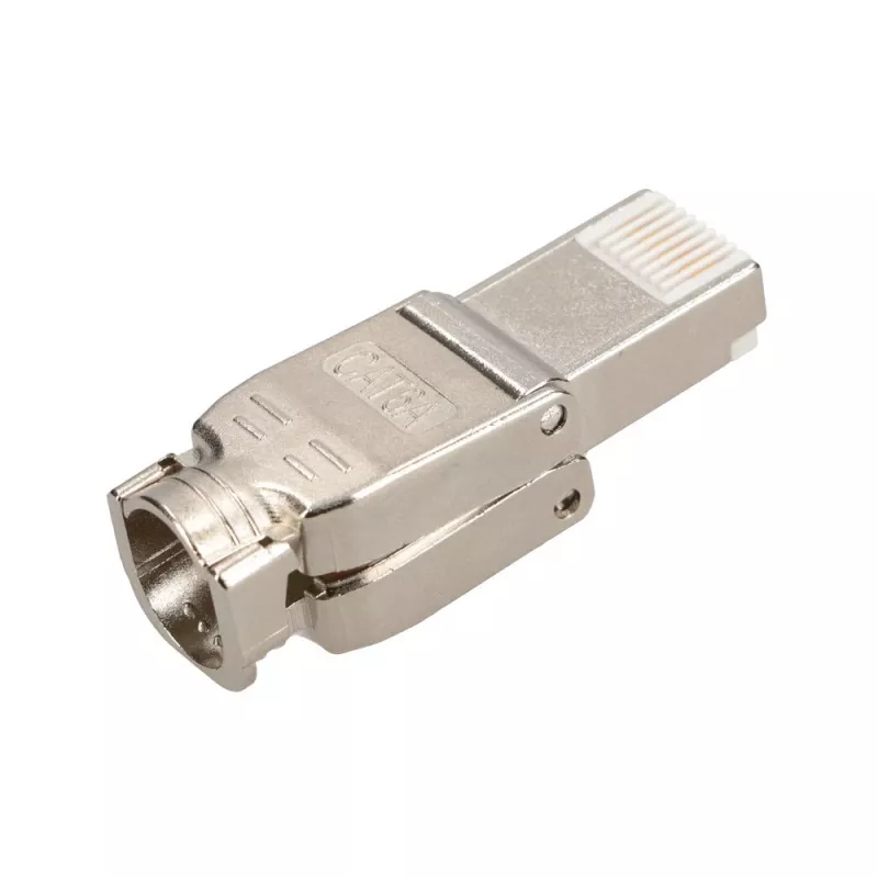 Extralink CAT6A RJ45 gereedschapsloze stekker – UTP 8P8C verguld 10Gbps Ethernet-stekker