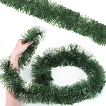 Extralink kerstgirlande, decoratieve slinger 5m - USB-aangedreven LED-lichtsnoer, warmwit, voor binnen