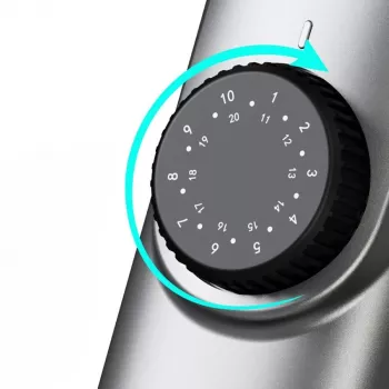 EXTRALINK haar- en baartrimmer met bakje, 1-20 mm, USB-C, IPX6, 800 mAh
