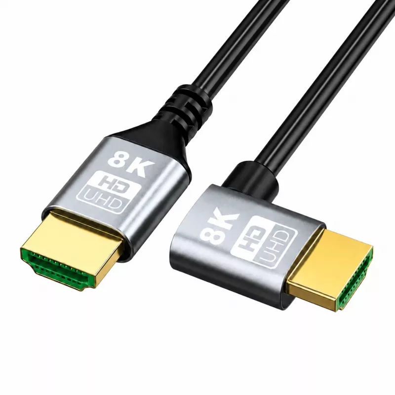 EXTRALINK HDMI 2.1 8K HDR 2M haakse kabel links