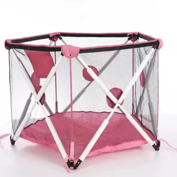 Extralink kinderloopstoel en ballenbad - opvouwbaar droogbad voor kinderen, 120x68cm, grijs