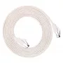 EXTRALINK LAN-patchkabel Cat.8 U/FTP 2m 40G plat, afgeschermd, folieafgeschermde paren, koper, wit