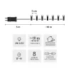 Extralink LED-lichtsnoer 200 LED's koelwit 10m + 3m IP44 binnen/buiten