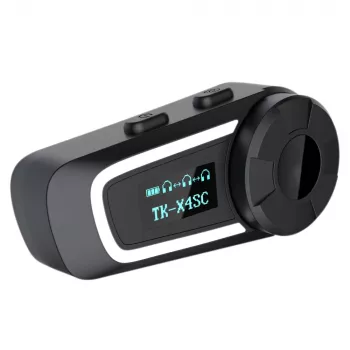 Extralink motor-intercom voor 6 rijders, Bluetooth 5.1, Poolse spraakuitvoer, ruisonderdrukking