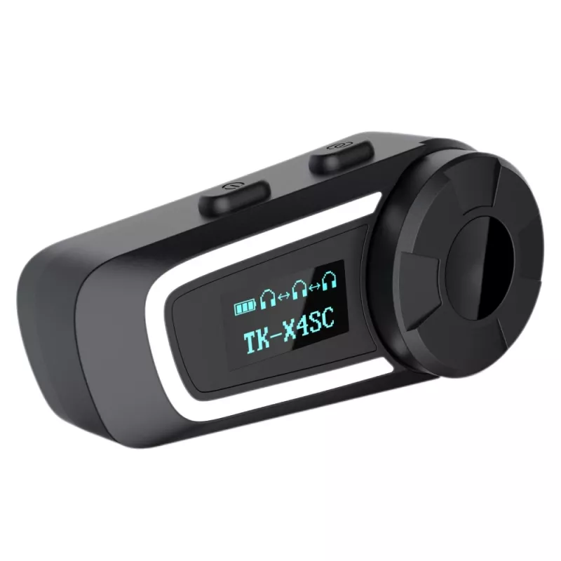 Extralink motor-intercom voor 6 rijders, Bluetooth 5.1, Poolse spraakuitvoer, ruisonderdrukking