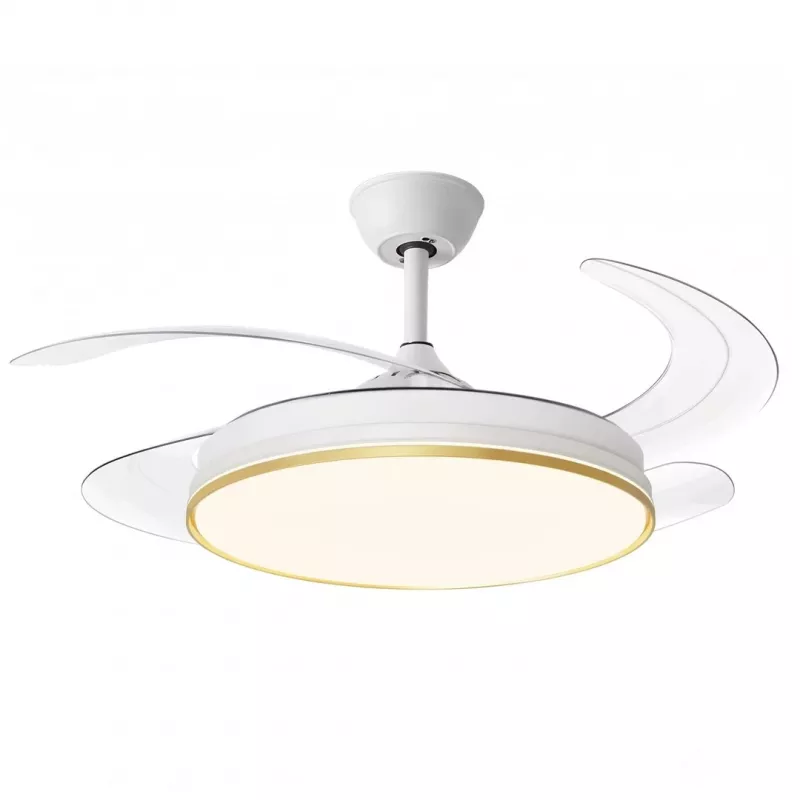 Extralink Phantom Wing 42 smarte wifi-plafondventilator - wit, 107 cm, wifi-app-bediening