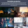 Extralink Smart Life smart projector ESP-Mini-V2BL, 200 ANSI, 720p, automatische keystone-correctie, Android 11