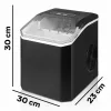 Extralink SmartLife Cube Ice Lite ijsblokjesmachine - 12 kg/24u, 1,8L reservoir, Bullet Ice, zwart