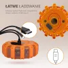 Extralink Smartlife LED-waarschuwingslicht, USB-C, amber, IP67