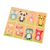 EXTRALINK TOYS magnetisch puzzelboek dieren 68 stuks